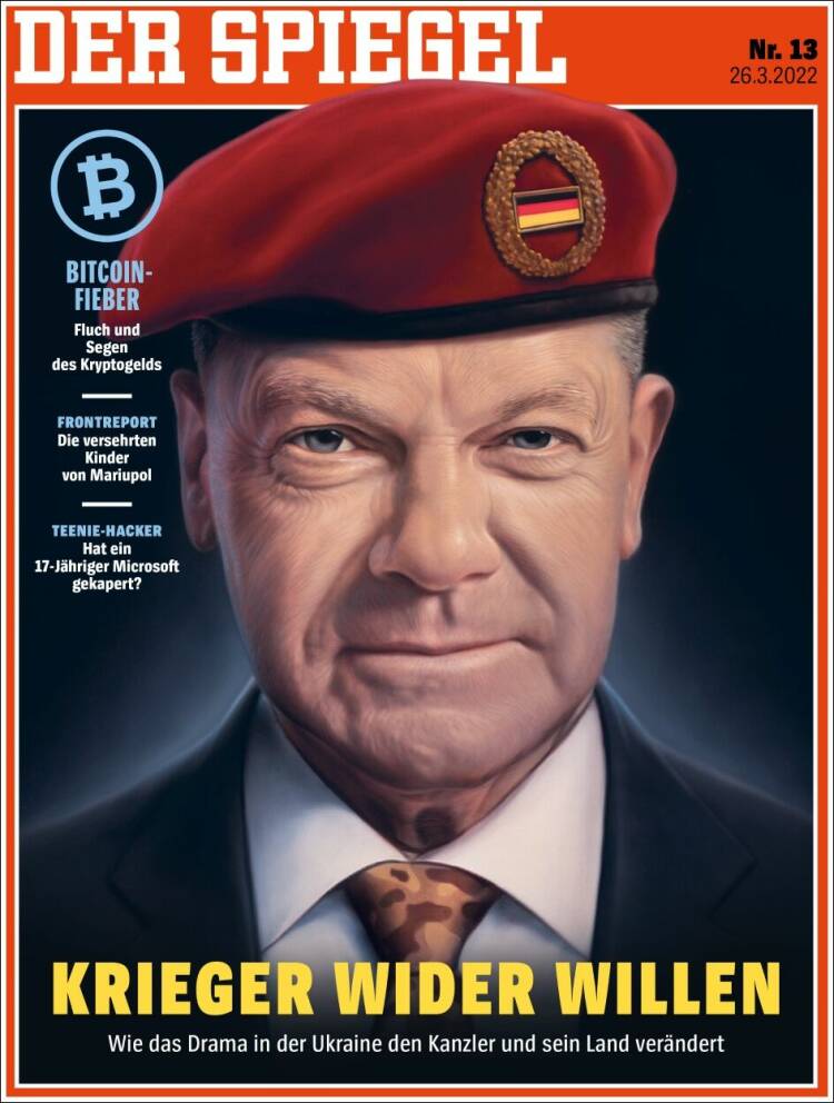 Portada de Der Spiegel (Alemania)