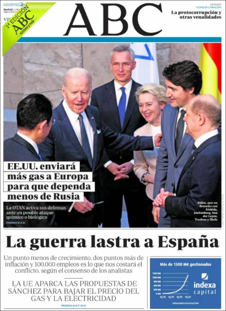 Portada de ABC (España)