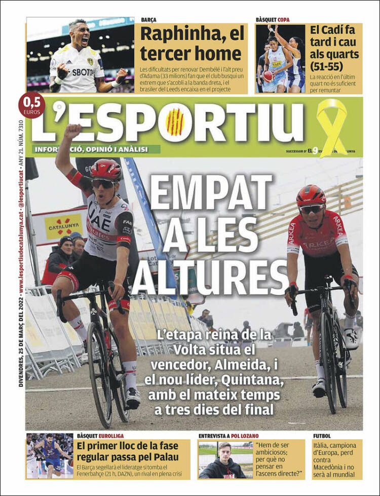 Portada de L'Esportiu (España)