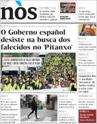 Portada de Nòs Diario (España)