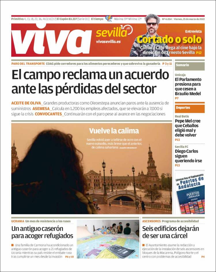 Portada de Viva Sevilla (España)