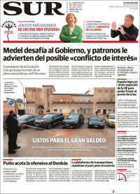 Portada de Diario el Sur (España)