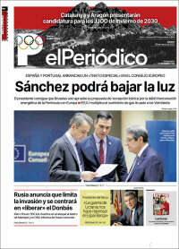 Portada de El Periódico (España)