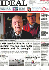 Portada de Ideal (España)