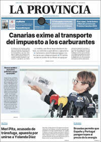 Portada de La Provincia (España)