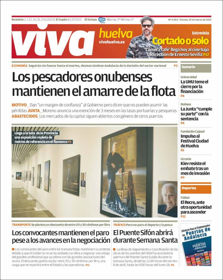 Portada de Viva Huelva (Spain)