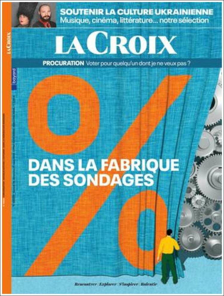 Portada de La Croix (Francia)