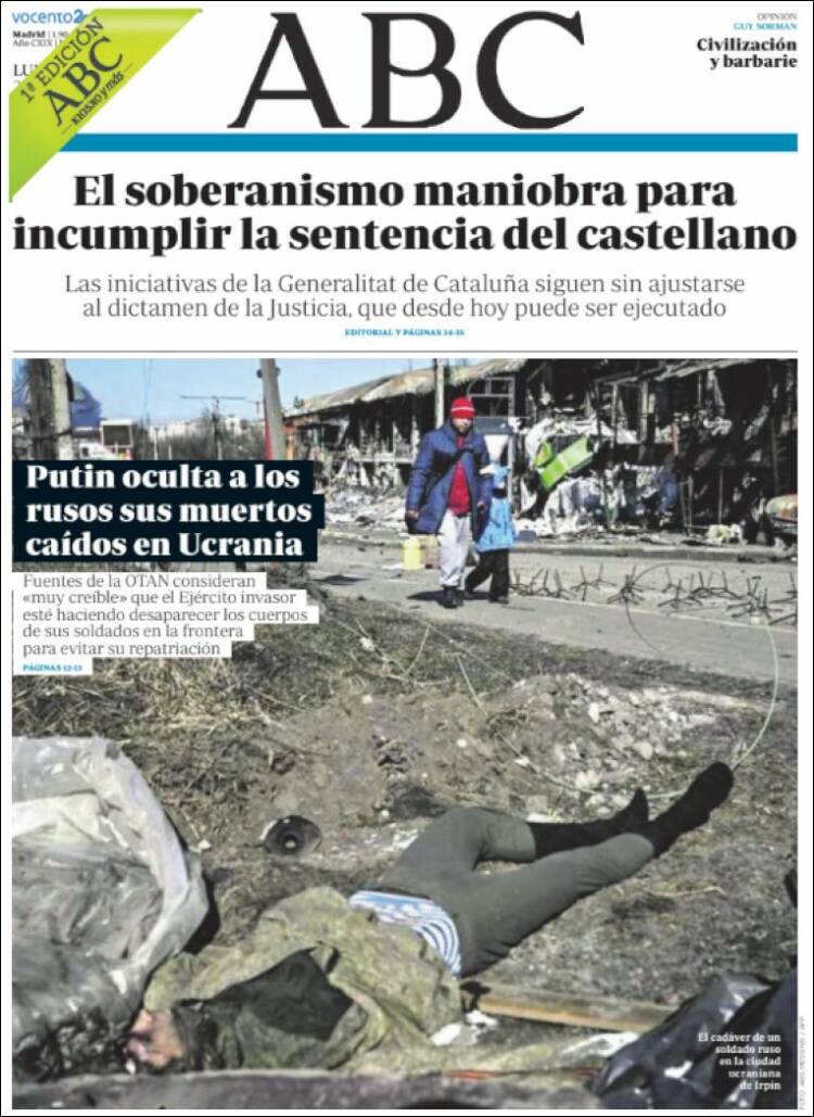 Portada de ABC (Spain)