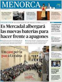 Portada de Menorca - Diario Insular (España)