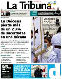 Portada de La Tribuna de Cuenca (España)