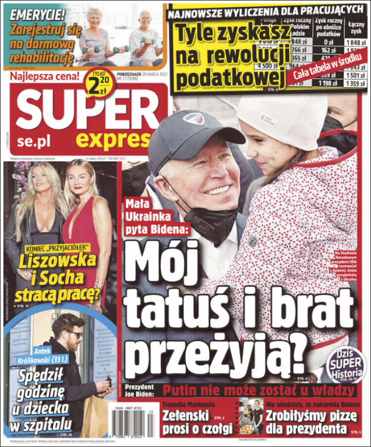 Portada de Super Express (Polonia)
