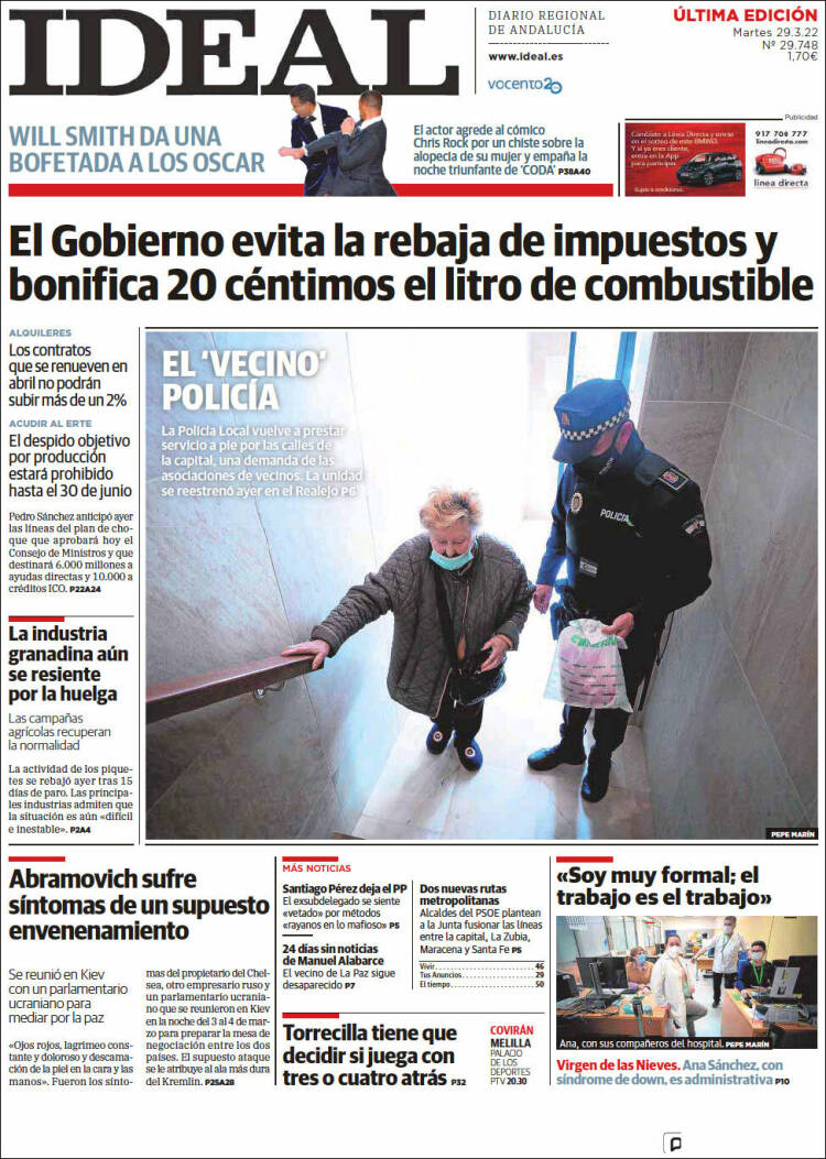 Portada de Ideal (España)