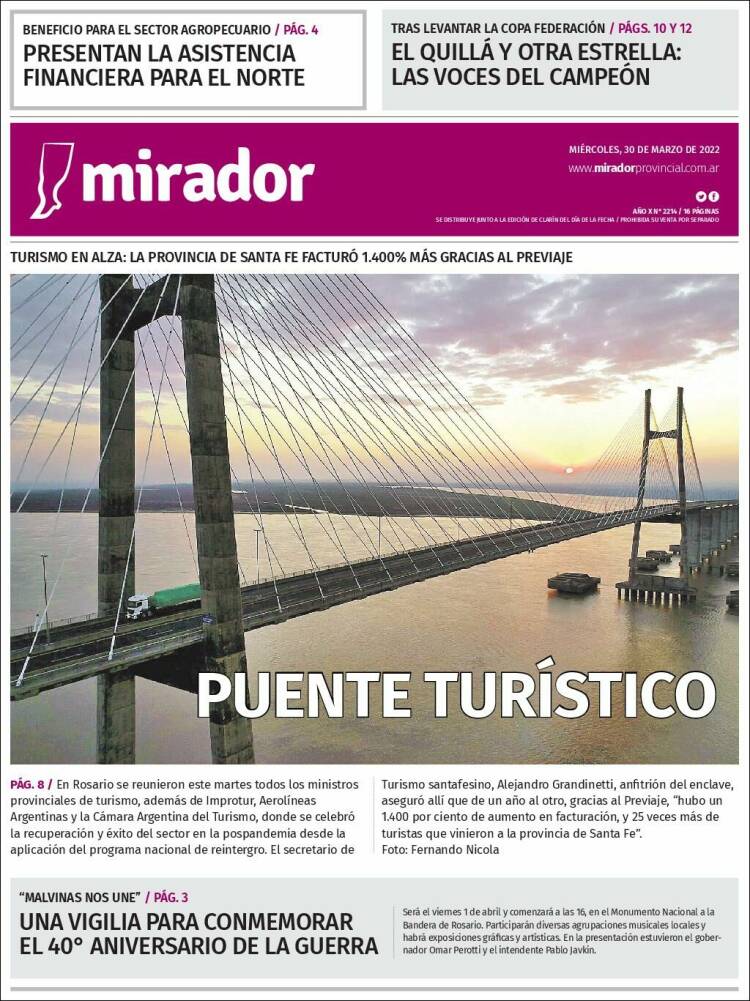 Portada de Mirador Provincial (Argentina)
