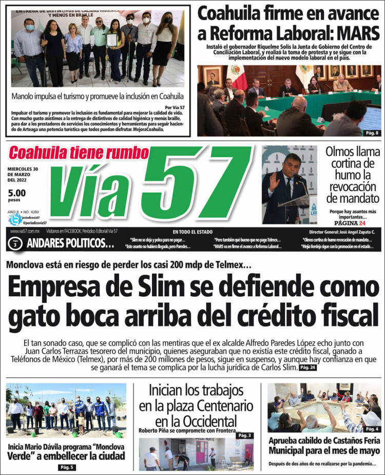 Portada de Via57 (México)