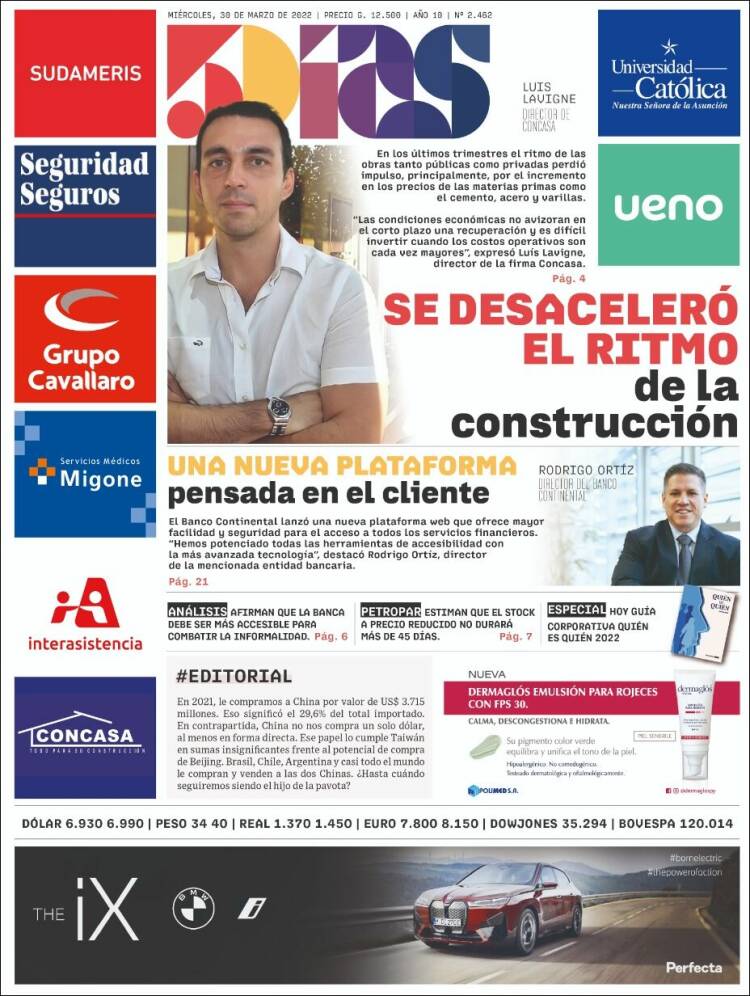 Portada de 5 Días (Paraguay)