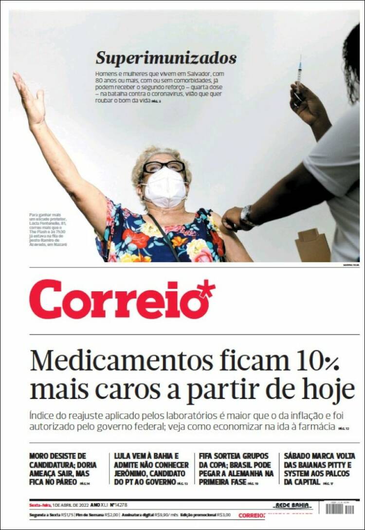 Portada de Correio* (Brasil)