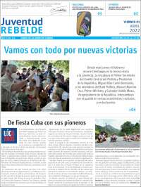 Portada de Juventud Rebelde (Cuba)