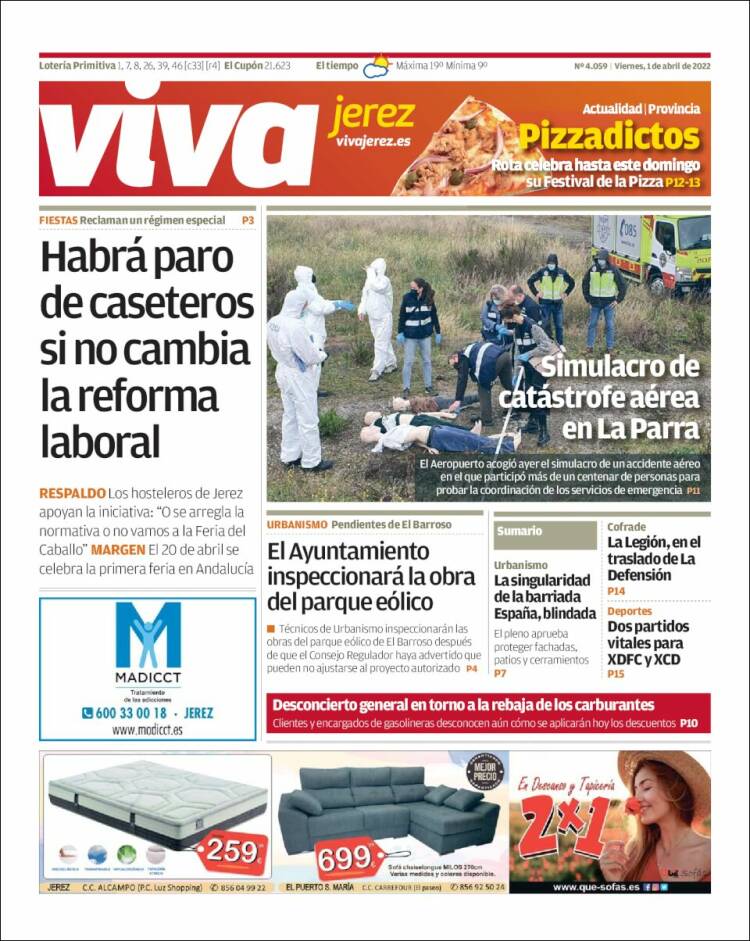 Portada de Información - Jerez (España)