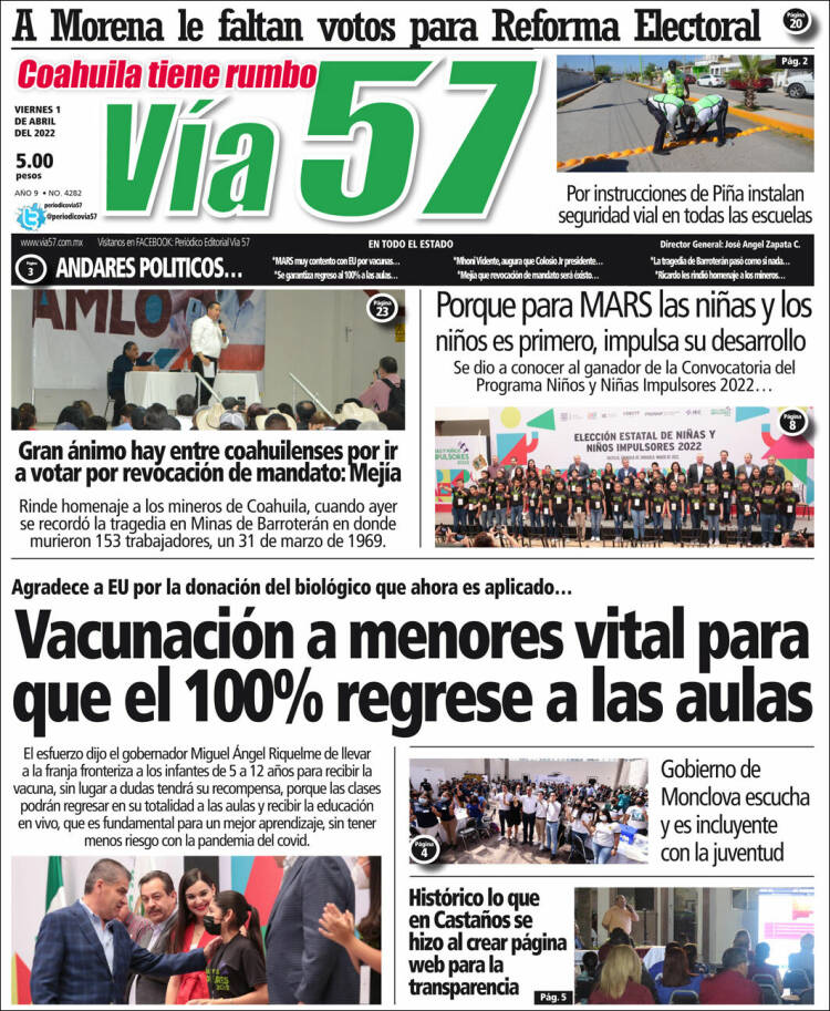 Portada de Via57 (M&eacute;xico)