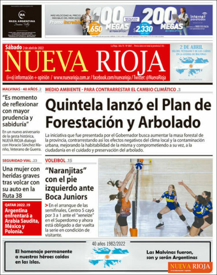 Portada de Nueva Rioja (Argentine)