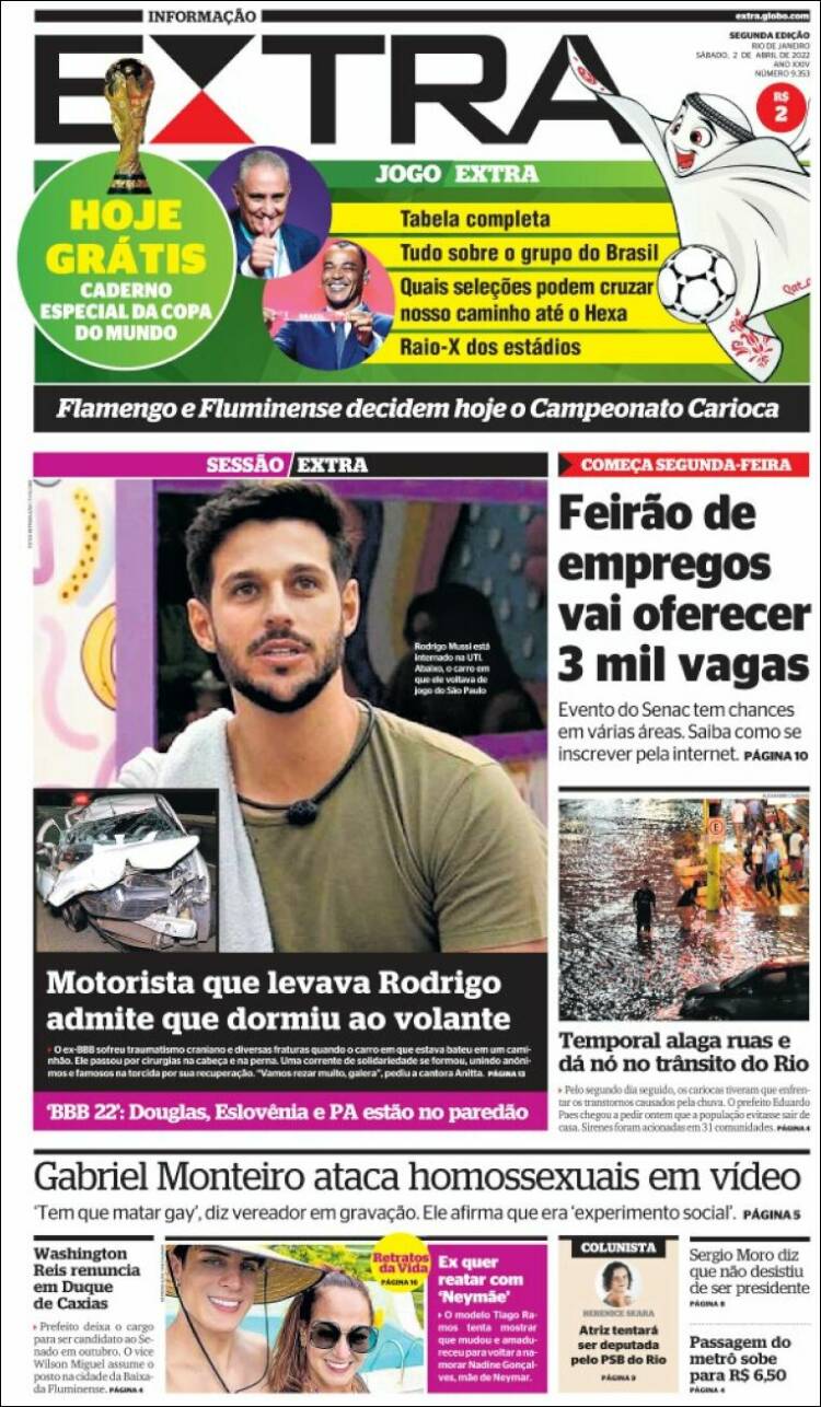 Portada de Extra (Brasil)