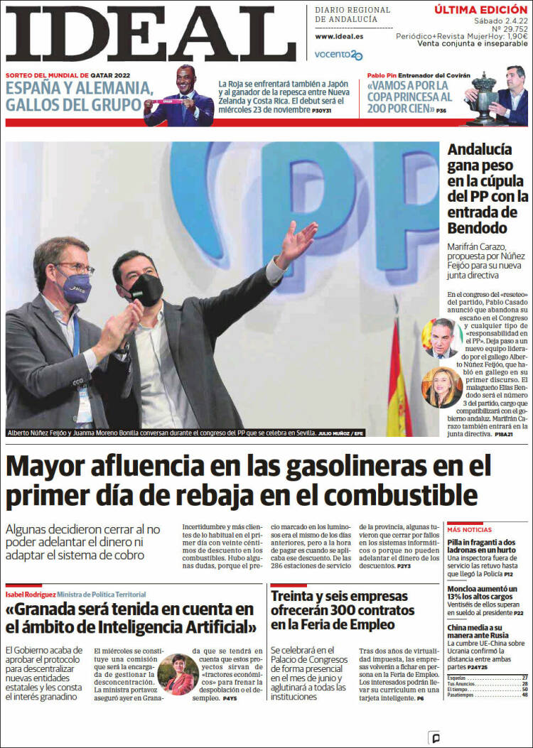 Portada de Ideal (Espa&ntilde;a)