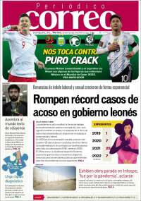 Portada de Correo - El diario del Estado de Guanajuato (M&eacute;xico)