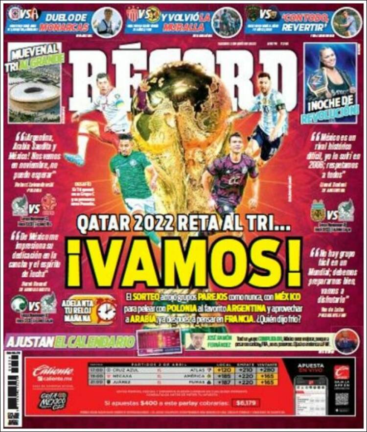 Portada de Record (M&eacute;xico)
