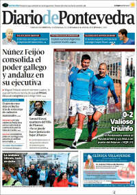 Portada de Diario de Pontevedra (Espa&ntilde;a)
