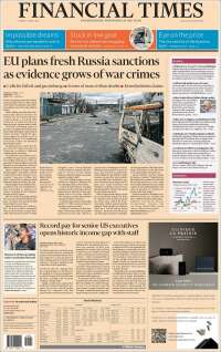 Portada de Financial Times - USA (USA)