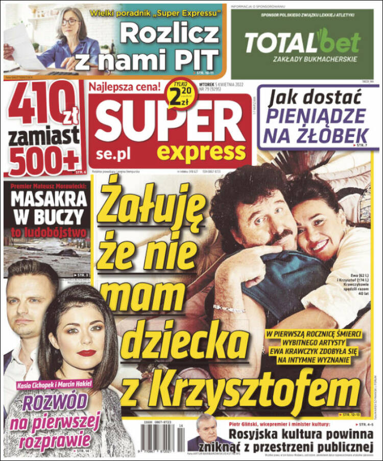 Portada de Super Express (Polonia)