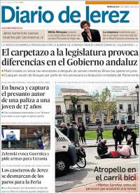 Portada de Diario de Jerez (España)