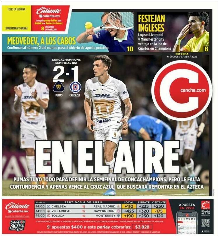 Portada de Cancha (M&eacute;xico)