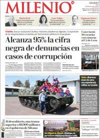 Portada de Milenio de León (M&eacute;xico)