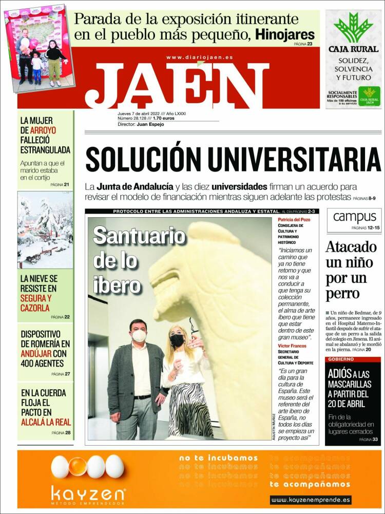 Portada de Diario Jaén (Espa&ntilde;a)