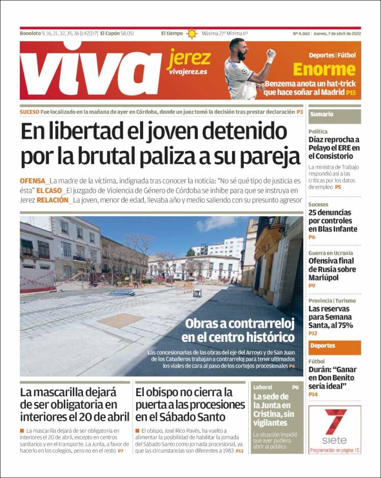 Portada de Información - Jerez (Espa&ntilde;a)