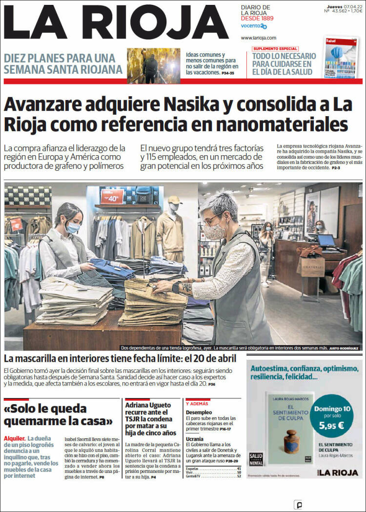 Portada de La Rioja (Espa&ntilde;a)