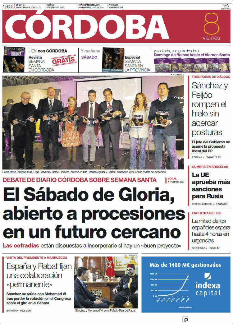 Portada de Diario de Córdoba (Espa&ntilde;a)
