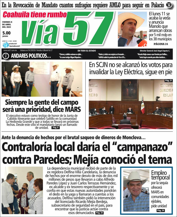 Portada de Via57 (Mexico)