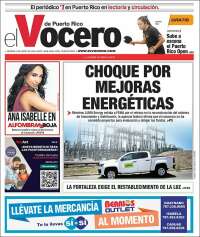 Portada de Vocero (Puerto Rico)