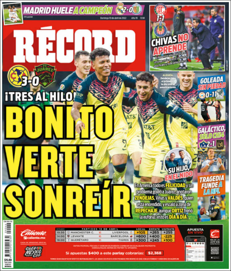 Portada de Record (M&eacute;xico)