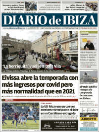 Portada de Diario de Ibiza (España)