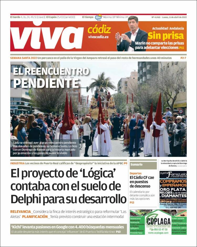 Portada de Información - Cadiz (España)