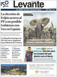 Portada de Levante (España)