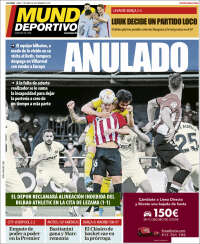 Portada de Mundo Deportivo Bizkaia (España)