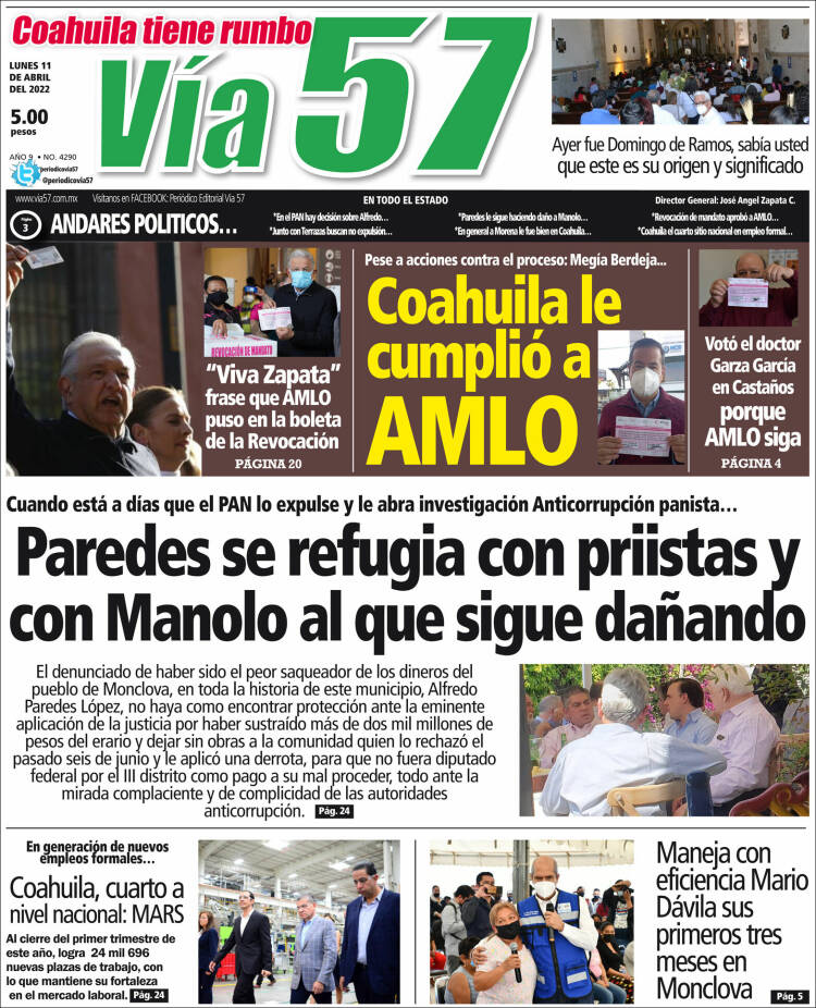 Portada de Via57 (M&eacute;xico)