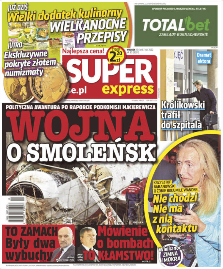 Portada de Super Express (Polonia)