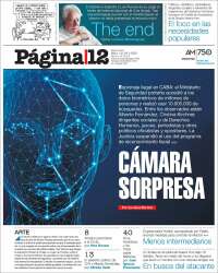 Portada de Página/12 (Argentina)