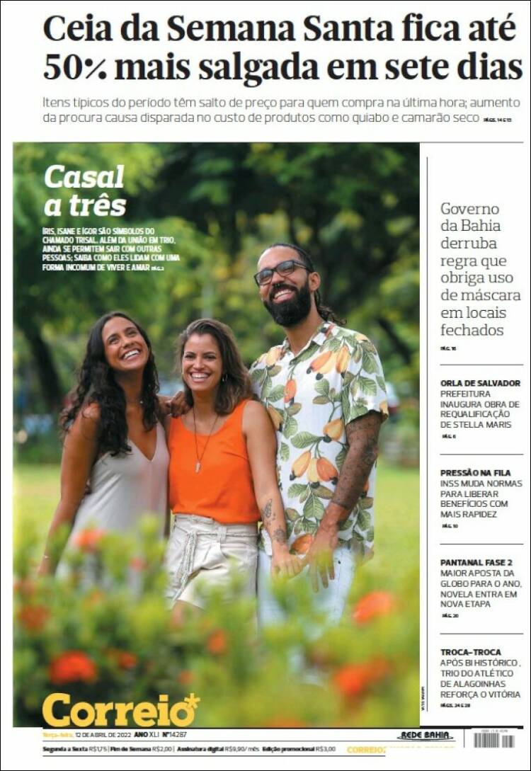 Portada de Correio* (Brasil)