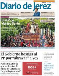 Portada de Diario de Jerez (España)